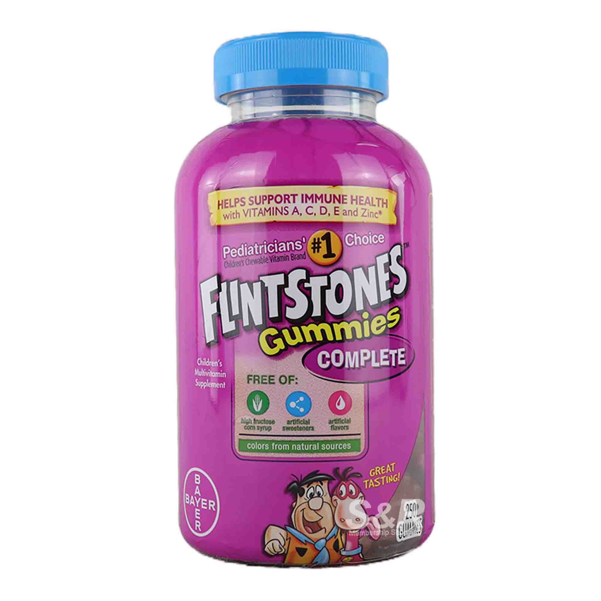 Flintstones Children's Multivitamin Supplement Gummies 250pcs